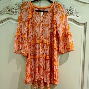 Anthropologie tunic top